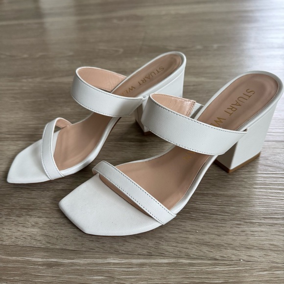Stuart Weitzman White Heels - Picture 2 of 6